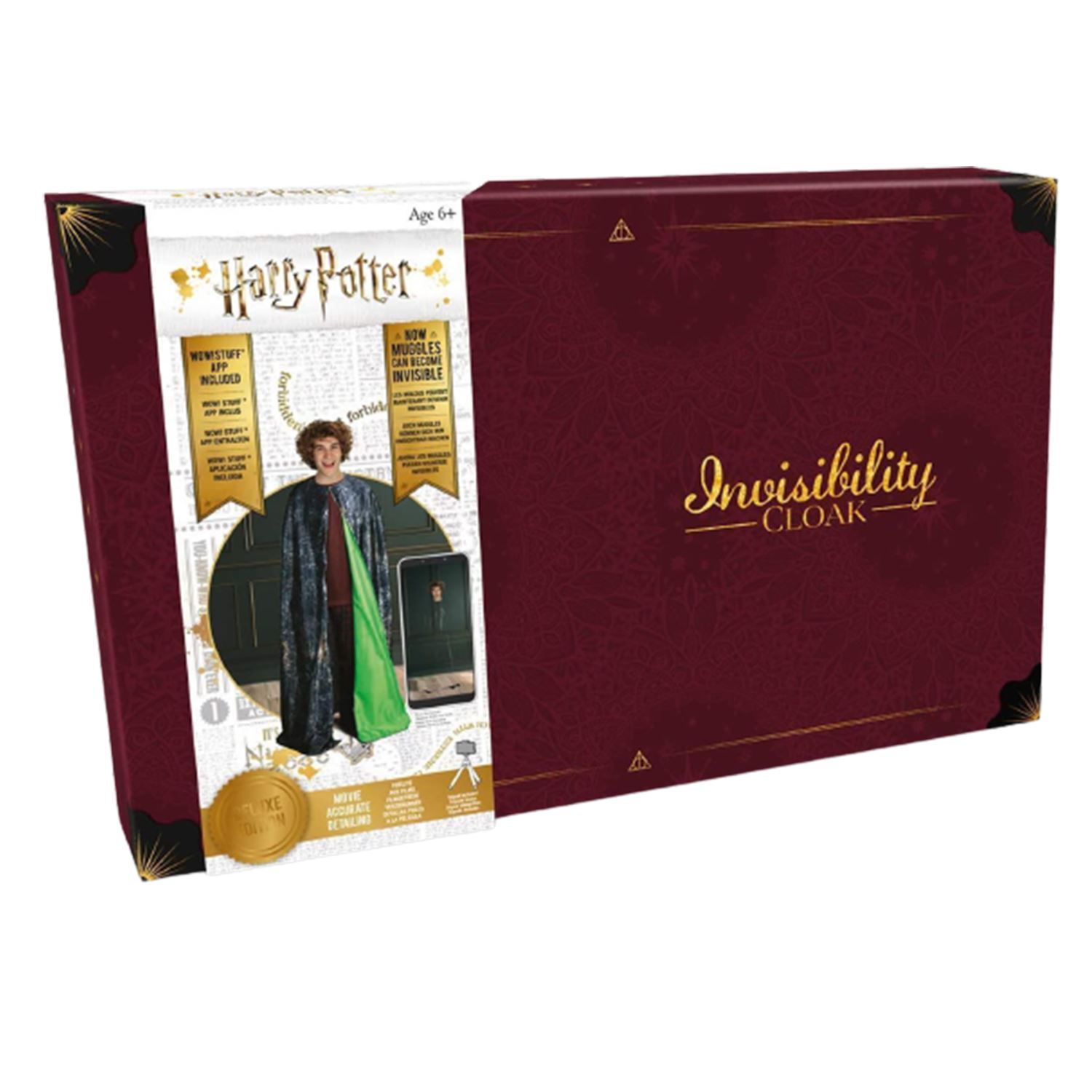 Harry Potter Invisibility Cloak Deluxe Edition Special Effects Costume Cape