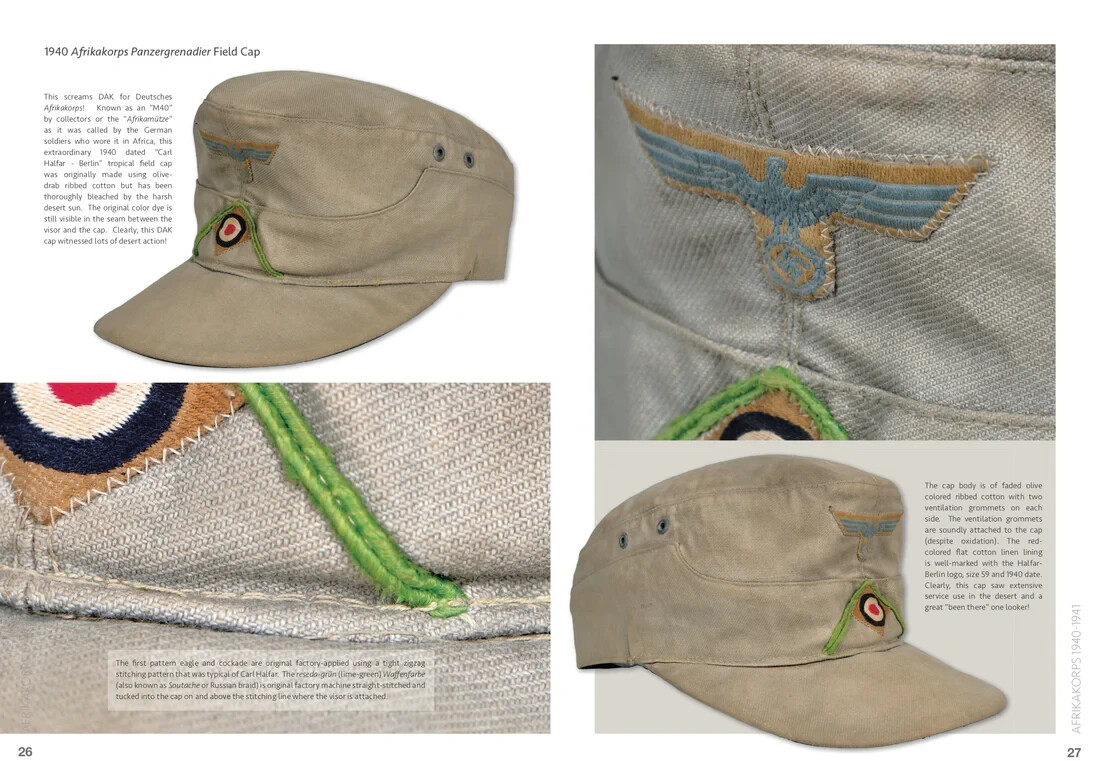 Afrikakorps: Tropical Artifacts of the German Forces in World War II, Vol. 1