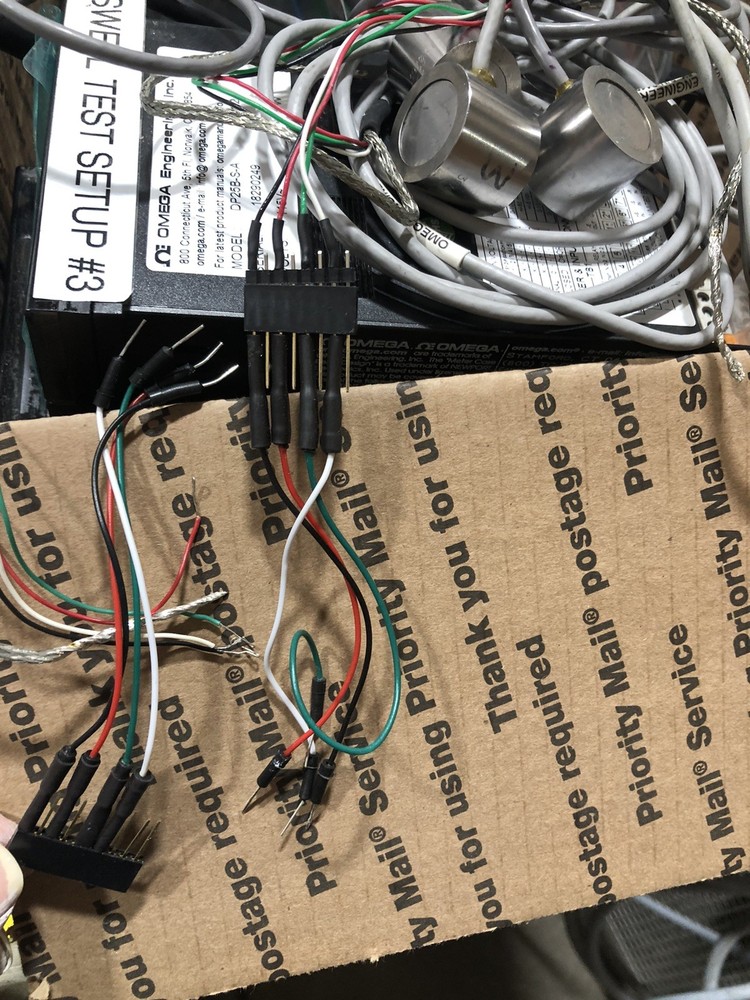 Omega Engineering DP25B-S-A Strain Gauge Panel Meter 5K Lb Compression Load Cell