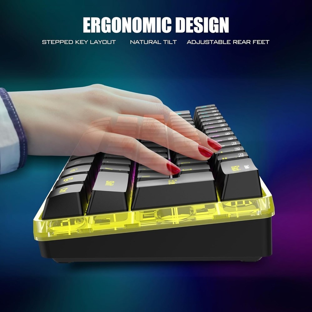 Wireless Gaming Keyboard and Mouse Combo with Backlit and Rechargeable Battery