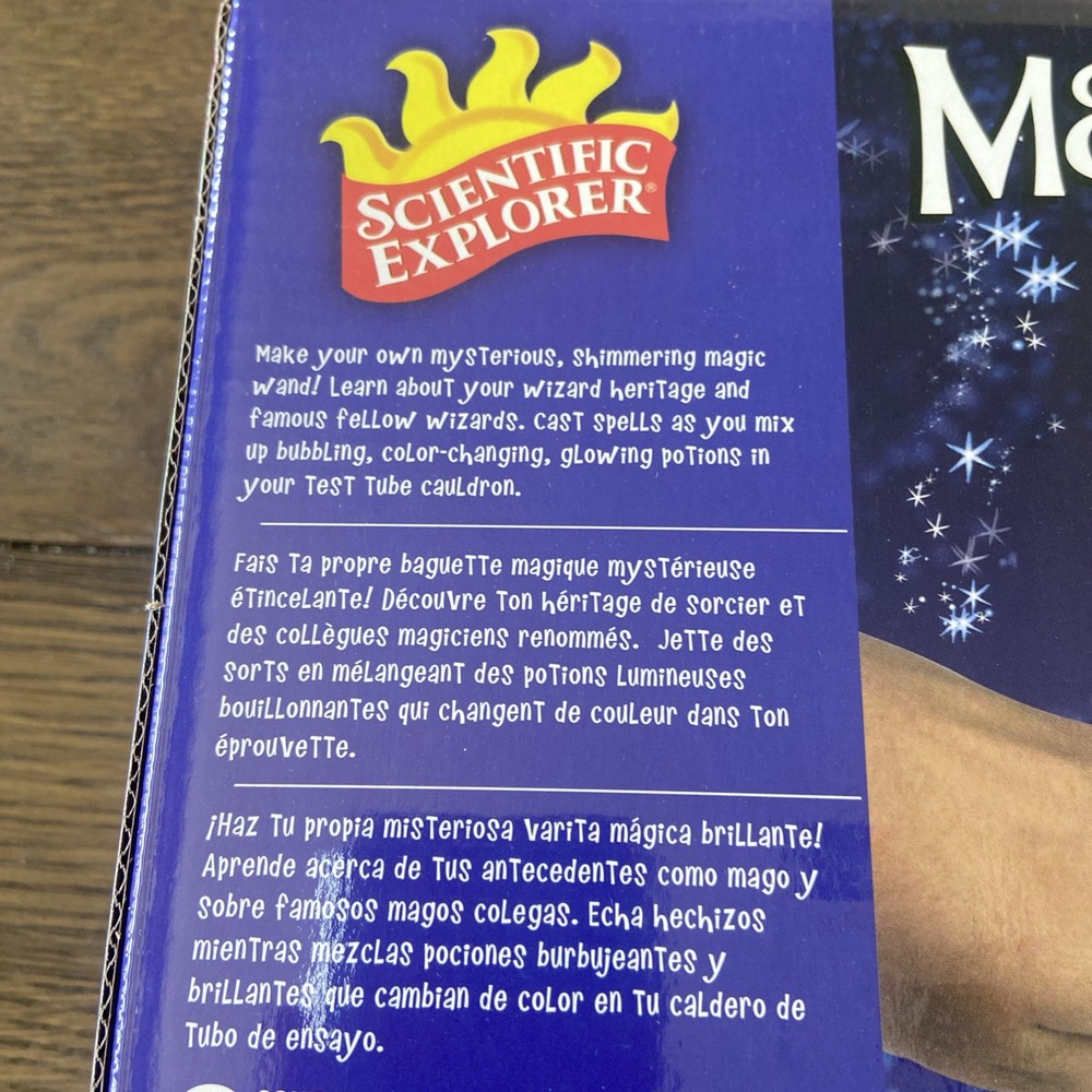 Scientific Explorer Magic Science for Wizards - TPOO-24 {D3}