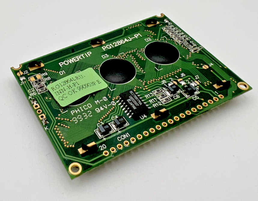 POWERTIP PG12864J-P1 LCD MODULE DISPLAY NEW