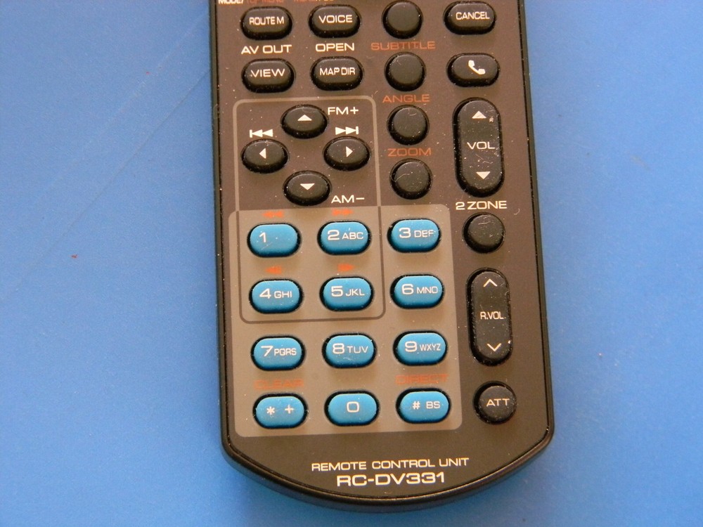 KENWOOD STEREO REMOTE CONTROL CONTROLLER IN DASH RC-DV331 RCDV331