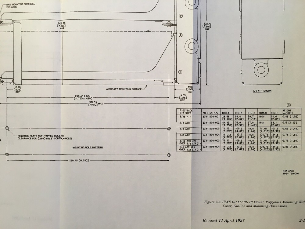 Collins Pro Line II Mounts Manual