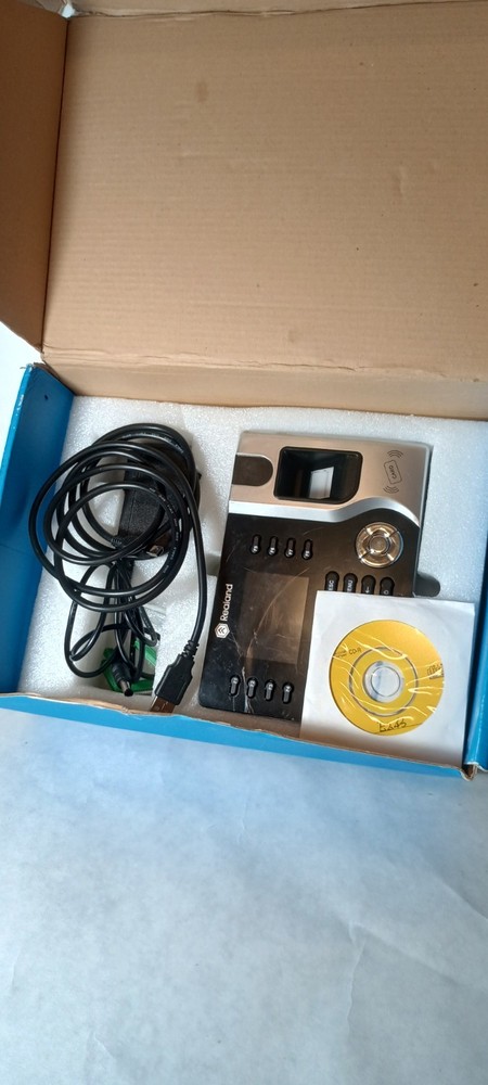 Biometric Fingerprint Attendance Time Clock + ID Card Reader (LOCKED) need Reset
