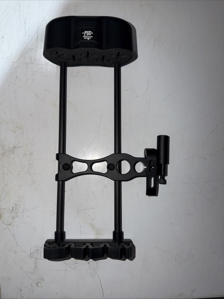 PSE Black 1-Piece Riser Mount Bow Quiver