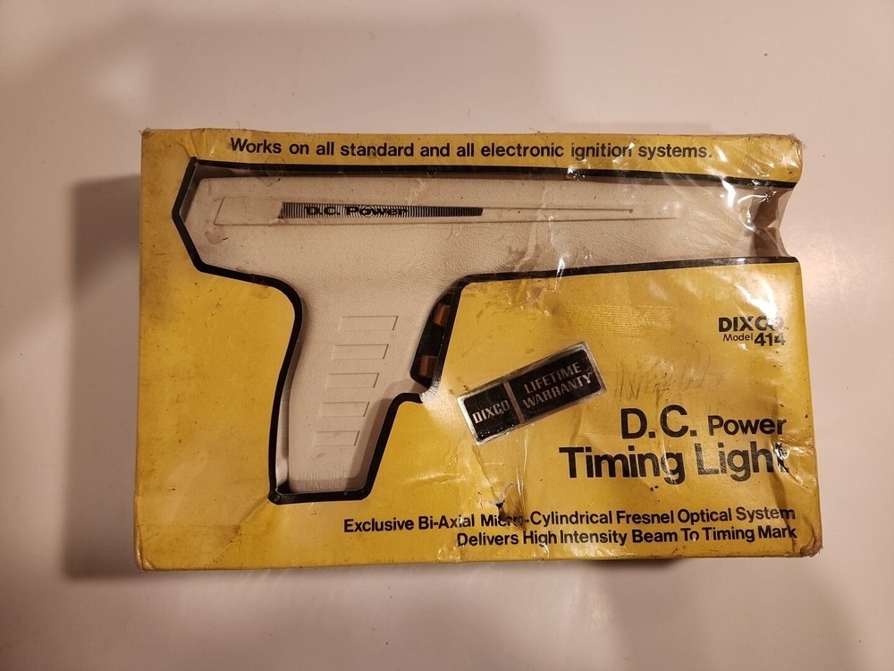 Dixco Model 414 D.C. Power Timing Light In Box
