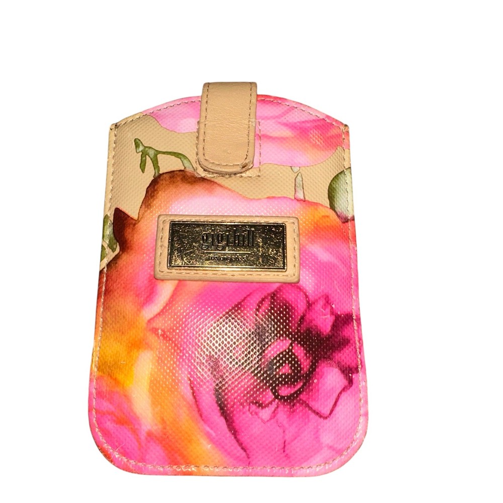 Boho Botanical Tech Wristlet Padded Electronics Clutch Travel Essentials