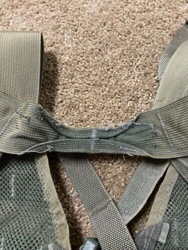 MOLLE II FLC Fighting Load Carrier VEST w/ 2 TRIPLE MAG POUCHES ACU US Army VGC