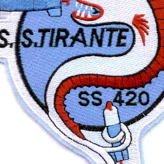 USS Tirante SS-420 Patch