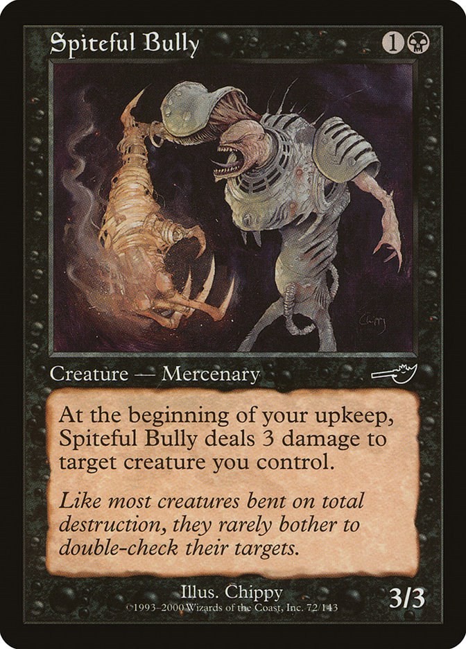 Spiteful Bully Nemesis 72 MTG MP