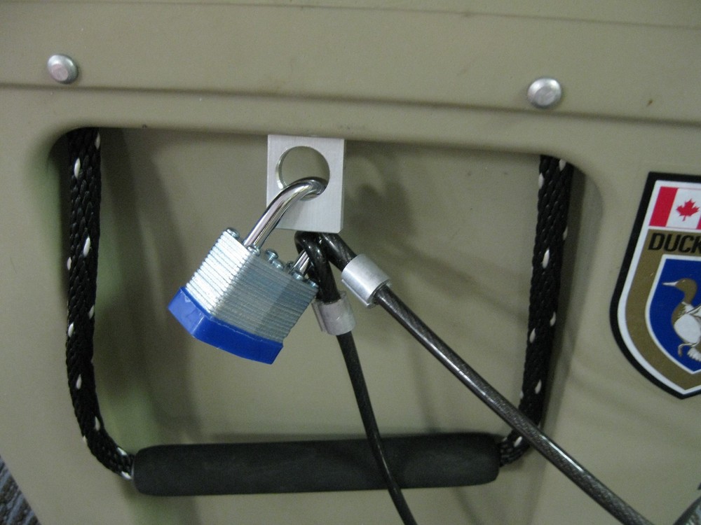 Cooler regular duty Lock Cable 36" -use with your bracket and lock-prevent theft
