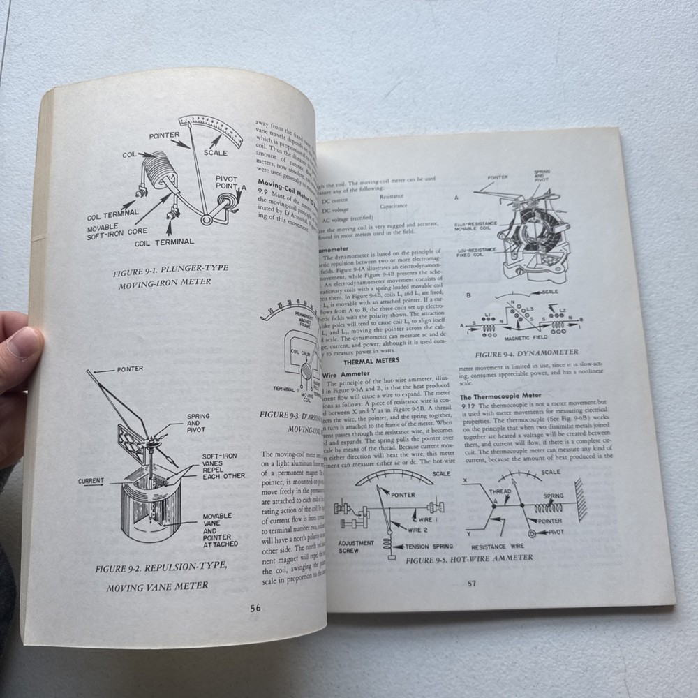 1960 Basic Electricity Info Workbook Ordnance Guided Missile School M5844
