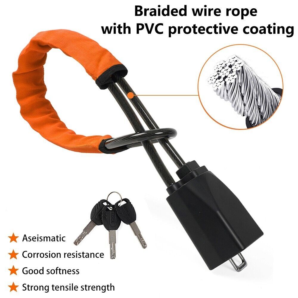 Universal Steering Wheel Lock Anti-Theft Security System Car Truck SUV Auto Lock