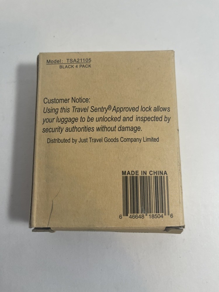 Forge 4 Pack TSA Locks