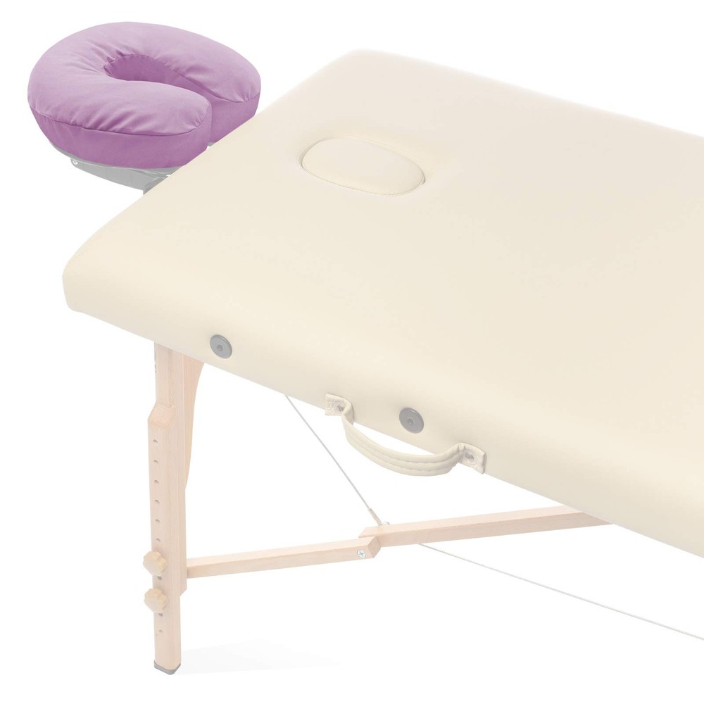 4-Pack Premium Microfiber Cradle Covers - Ultra Soft Fitted Massage Table Cra...