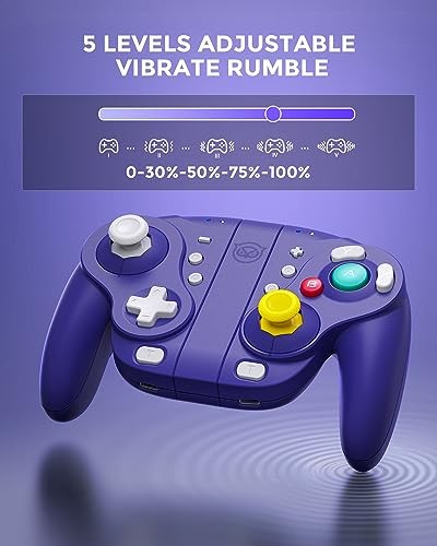NINJACON NYXI Wizard Gamecube Switch Controller Hall Effect