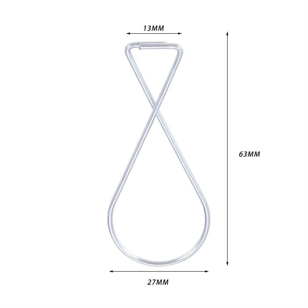 20pcs 64mm Ceiling Hook Clips Hanging Sign from Suspended Tile/Grid/Drop Ceiling