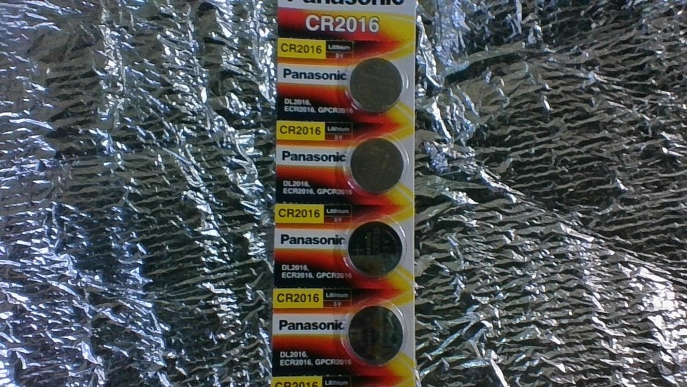 Panasonic CR 2016 lithium (5) Pack