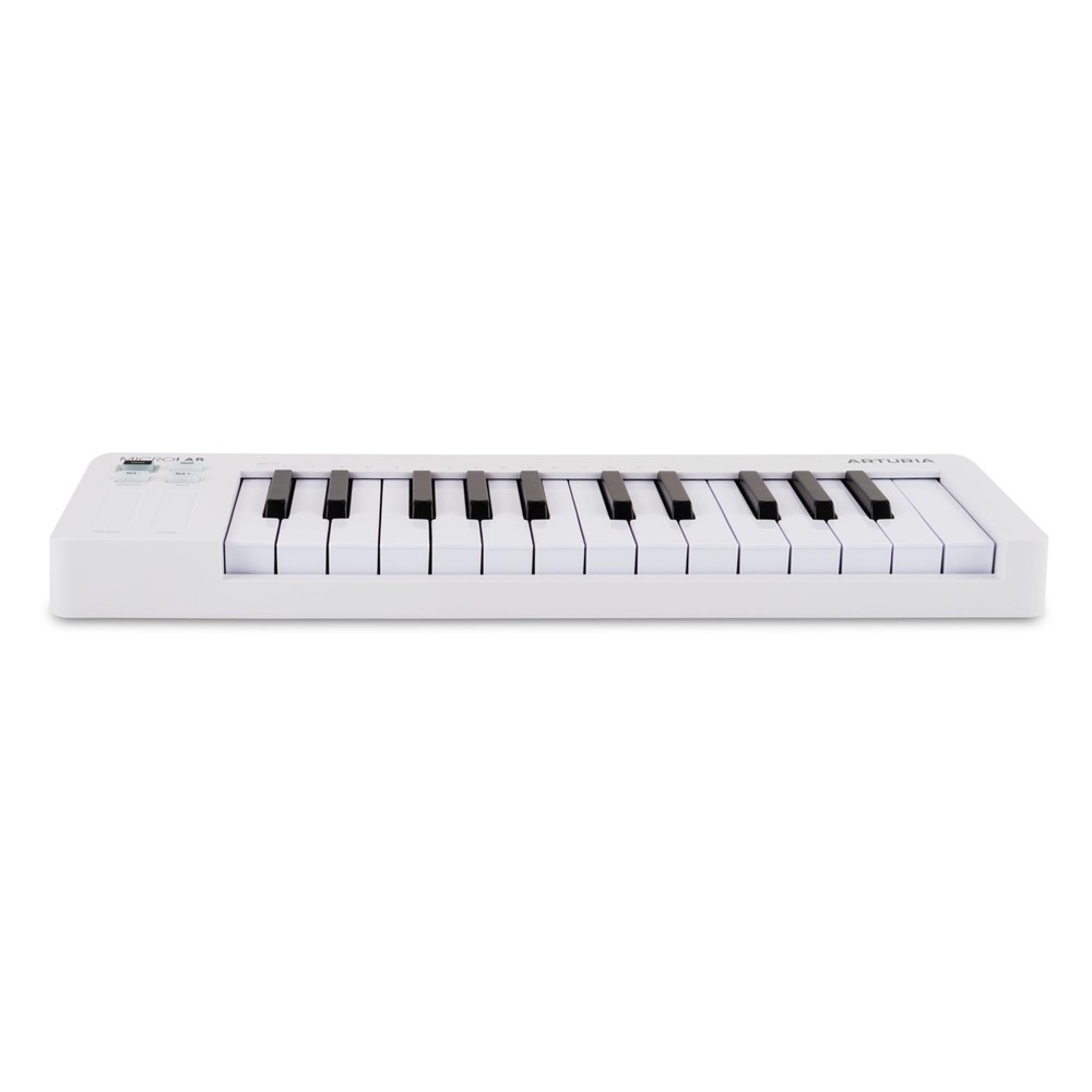Arturia MicroLab Mk3 Universal MIDI Controller for Music Production White