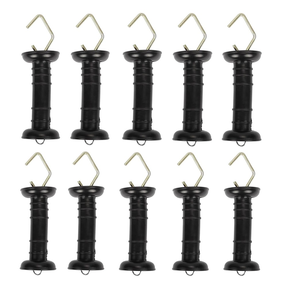 10 Pcs Plastic Electric Fence Gate Handle Insulators, with...