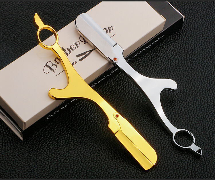 Back Katana Straight Barber Razor