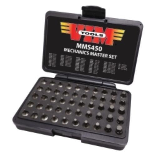 Vim Products MMS450 Vim Tools 50-piece Mechanic's Master Set, 1/4 In. Square