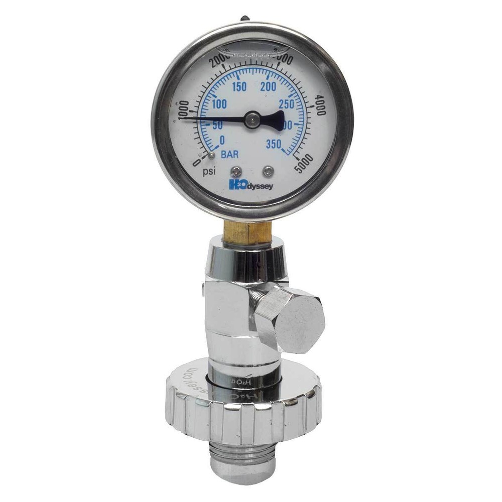 DIN Yoke Tank Pressure Checker