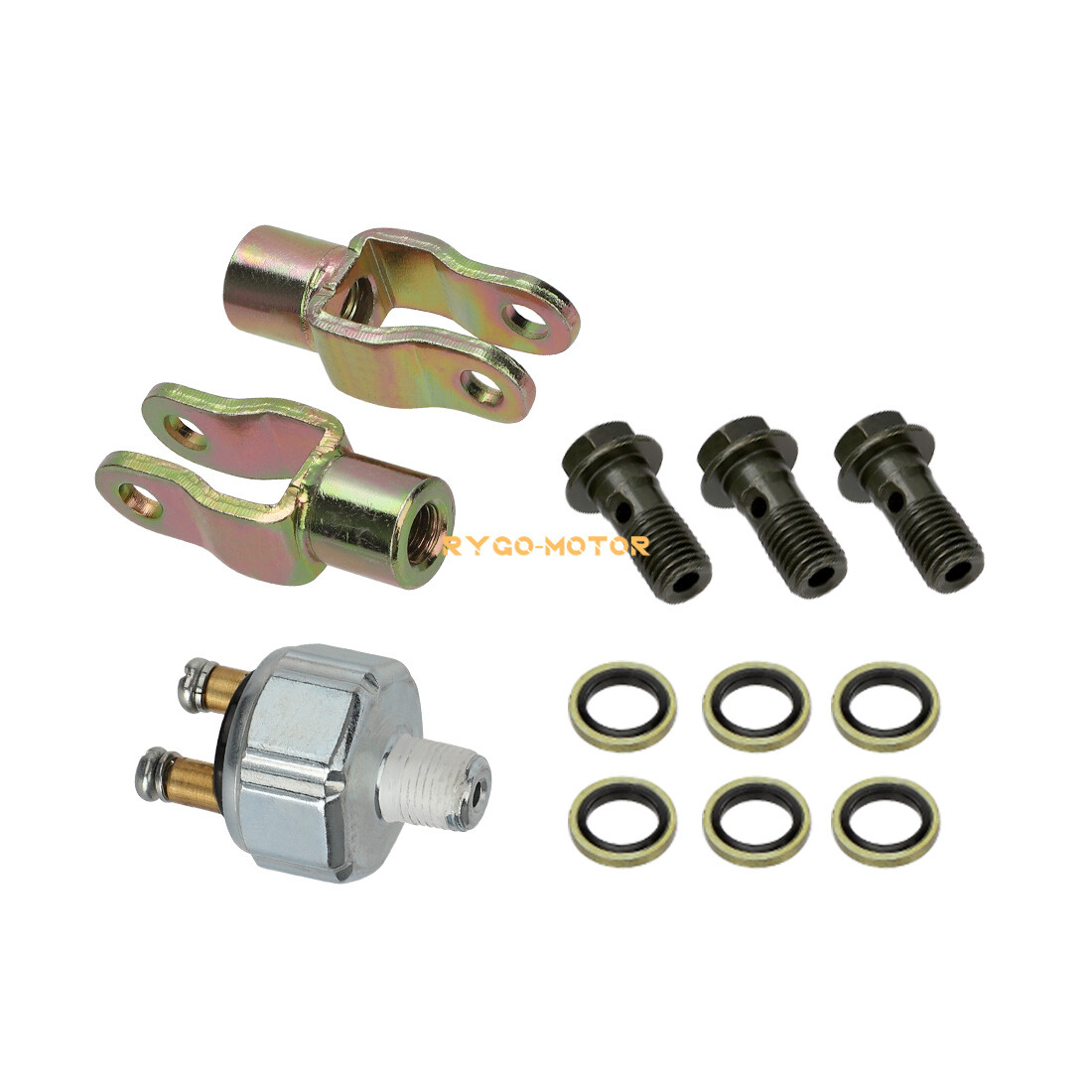 M MATI Hydraulic Go Kart Brake Master Cylinder for 90cc - 250cc Go Kart Buggy