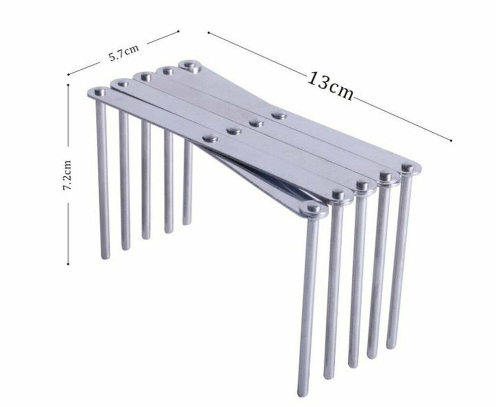 Multi Function Storage Rack Divider for SOUS VIDE Slow Cooker Cooking Telescopic
