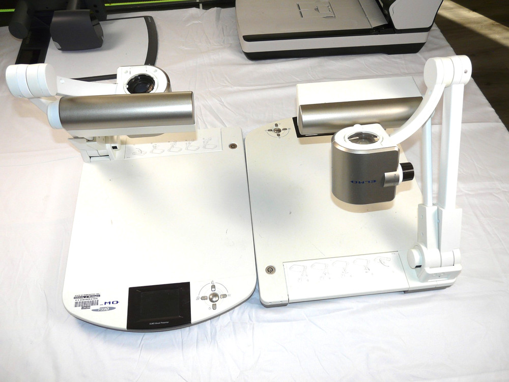 Elmo P30HD Visual Presenter HD Document Camera Lot of 2 - AS-IS / UNTESTED