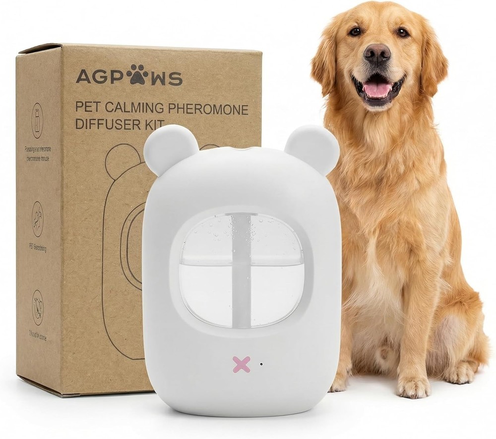 Dog Pheromone Calming Diffuser Kit, Pet Diffuser Kit, 30-Day Supply for Anxiety,