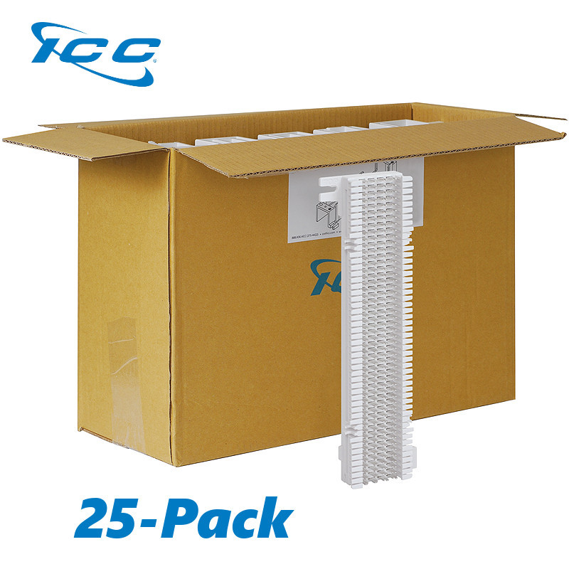 25 Pack 50-Pair 66 Wiring Block Patch Panel Punch Down Data Voice IC066NBC50