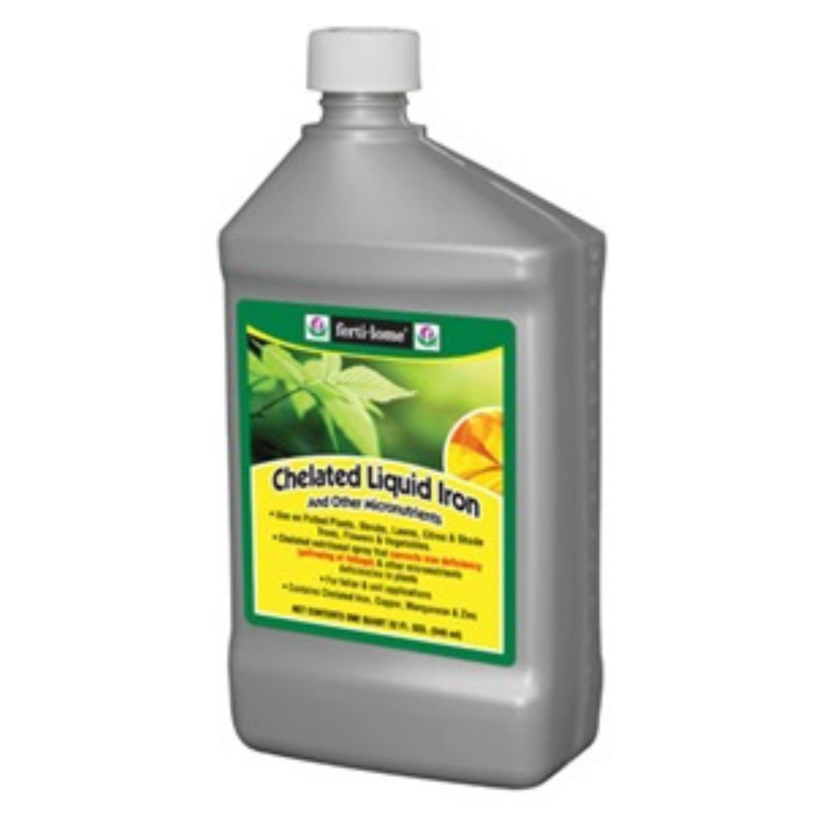 Chelated Liquid Iron and Other Micro For Nutrients Corrects Yellowing 16-32oz