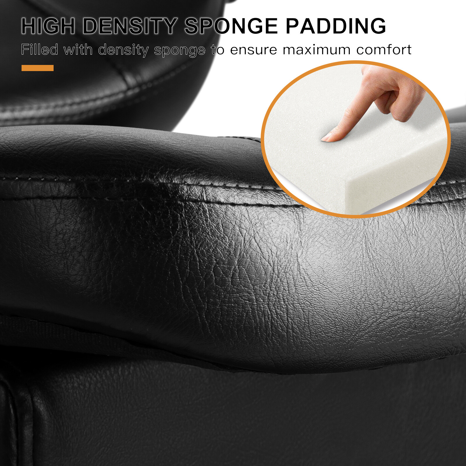 Barber Backwash Unit Shampoo Chair Ceramic Bowl Sink Beauty Salon Spa w/Footrest