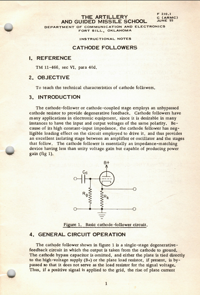 208 Page 1955 TM 11-466 Reference Instructional Notes Missile School on Data CD