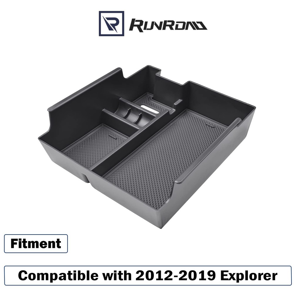 RUNROAD Center Console Insert Organizer Compatible with Explorer 2012-2019