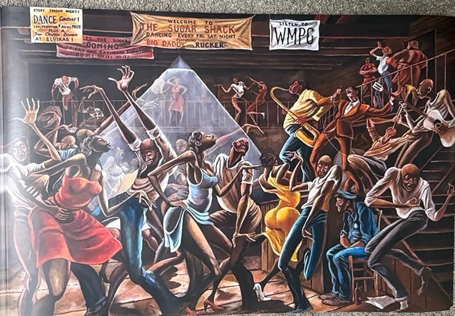 SUGAR SHACK ERNIE BARNES GOODTIMES 24x36" Print Poster