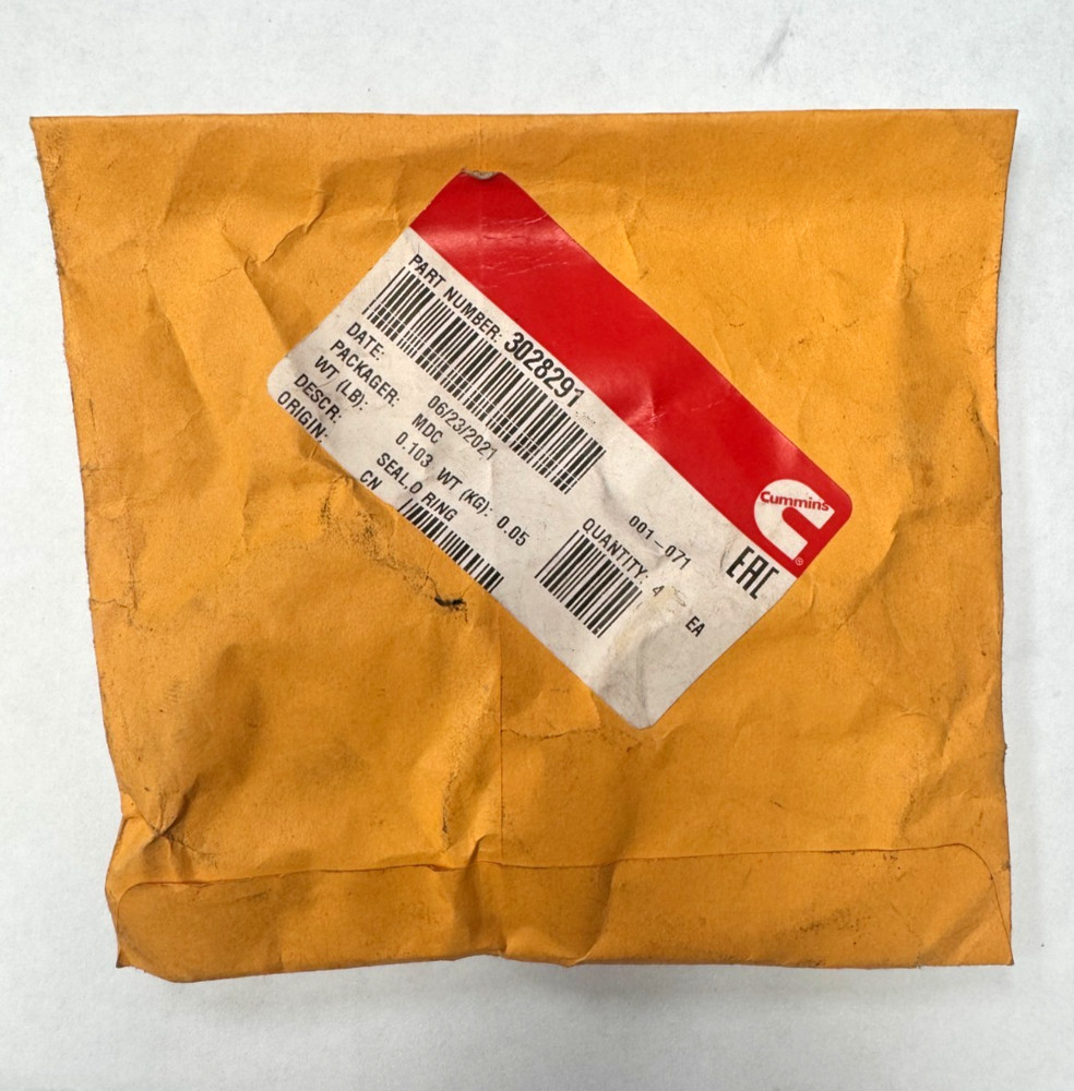 Cummins 3028291, Seal / O-Ring
