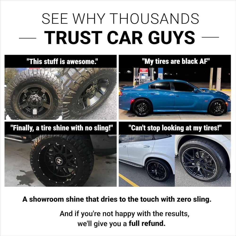 User-Friendly Tire Dressing 1 Gallon