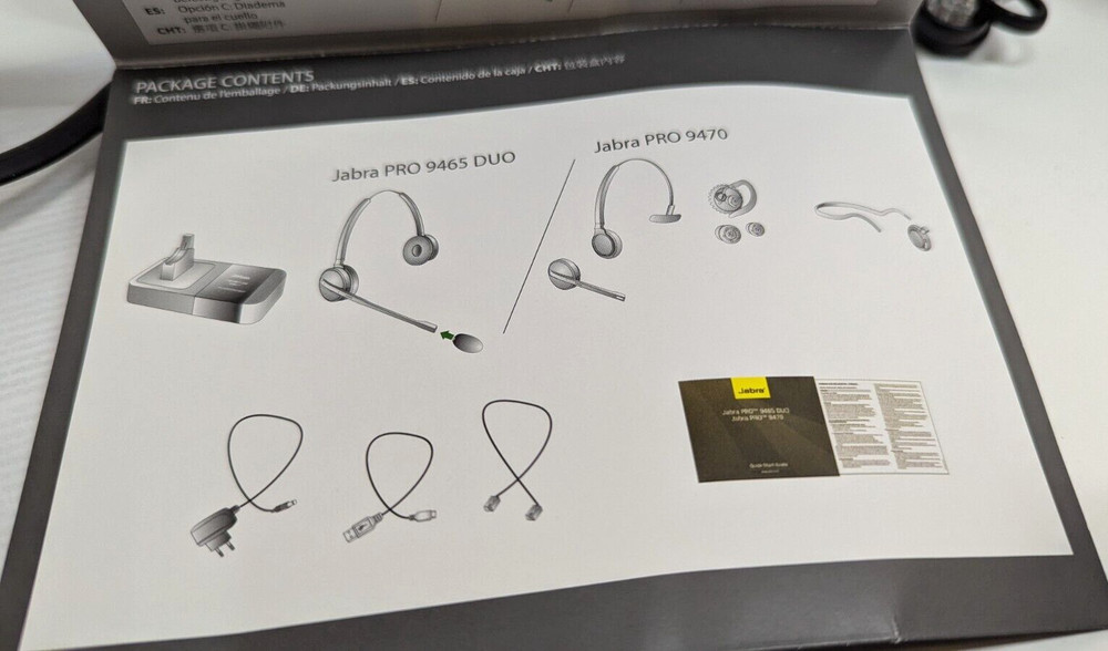 Jabra Pro 9400BS Headset Charging Dock Base