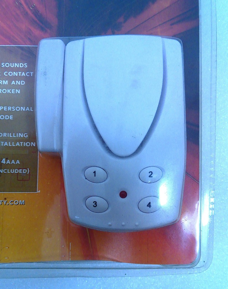 PRO TECH Smith & Wesson Approved /DOOR ALARM with Programmable Keypad NEW