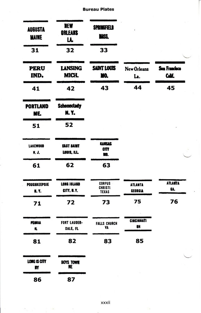 PSS Catalog of US Bureau Precancels, 6th Ed, (2020) – NEW