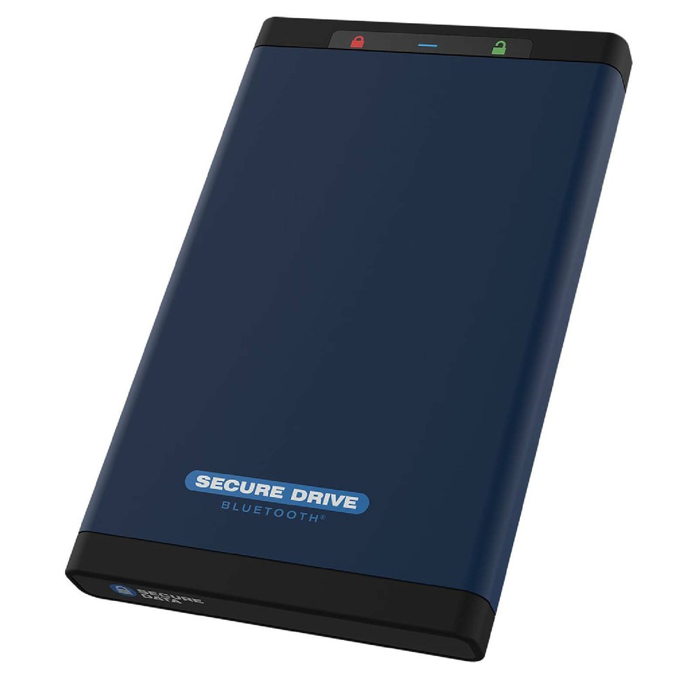 SecureData SecureDrive BT 250GB Encrypted SSD with Bluetooth Authentication
