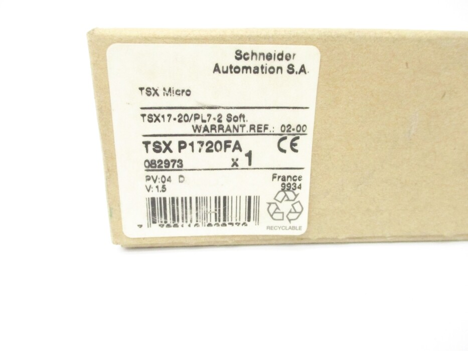 SCHNEIDER AUTOMATION TSXP1720FA NSMP