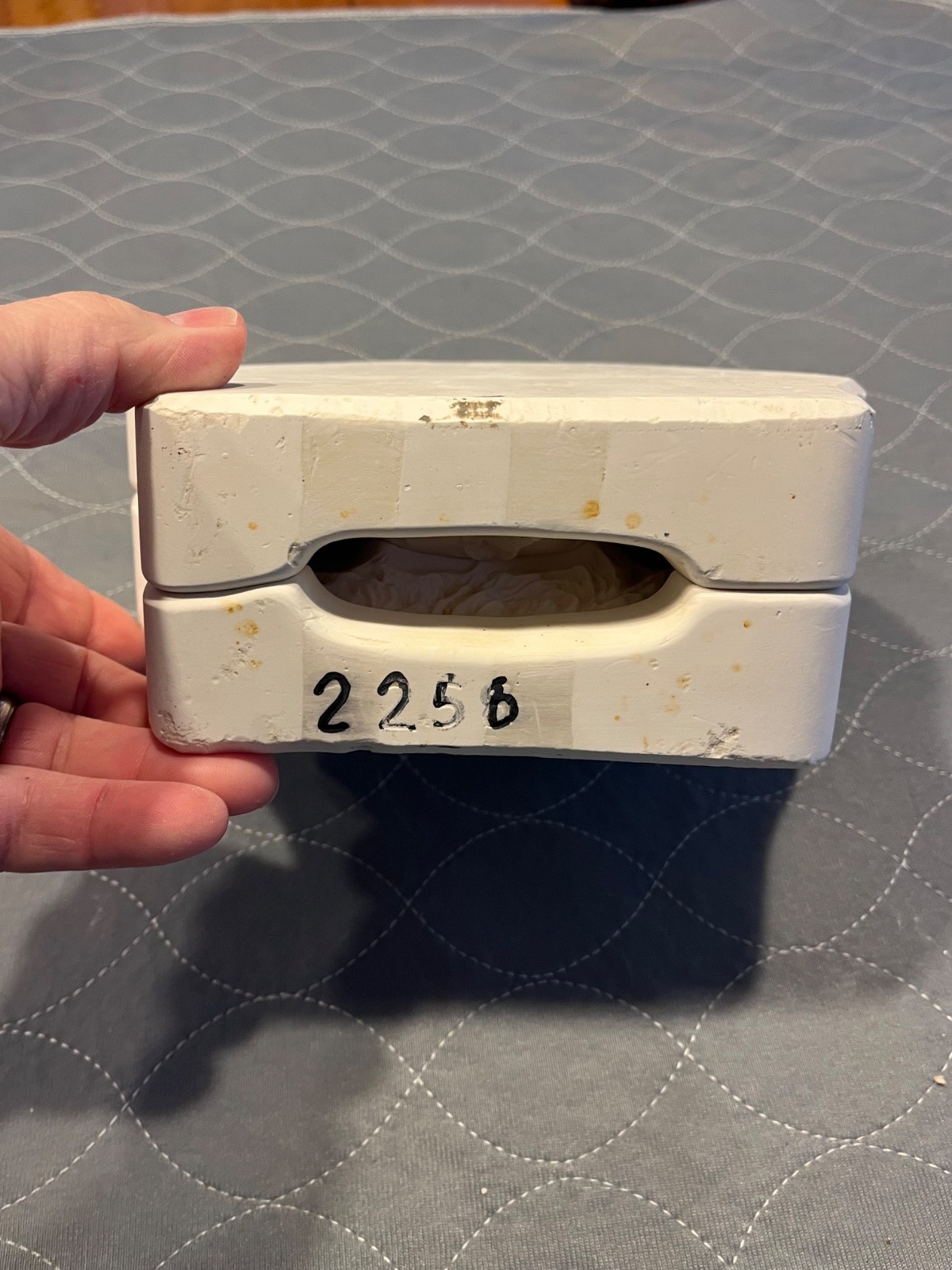 Vintage Ceramic Slip Casting Mold Of Dolphins Nowell’s mold 2258