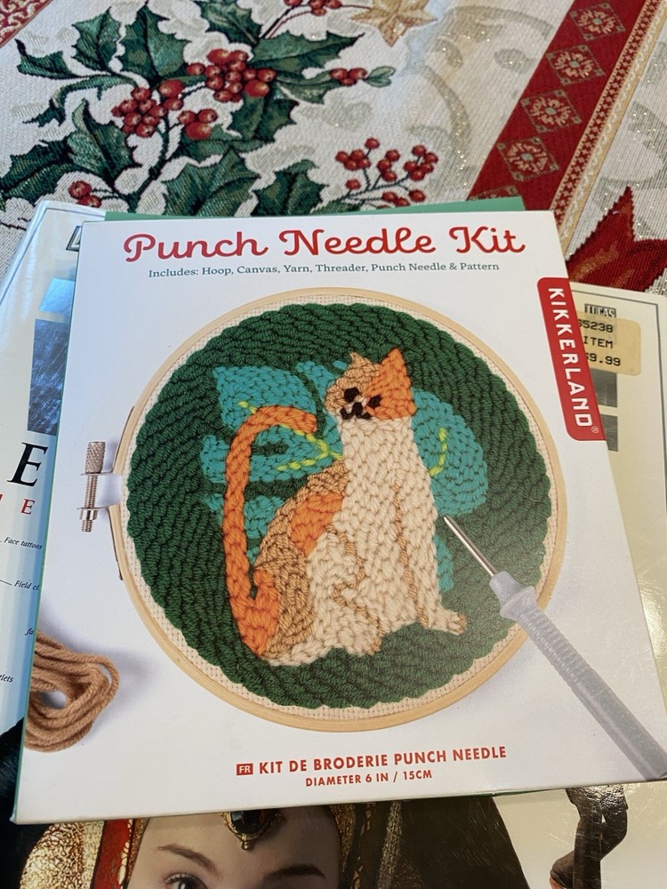 Punch Needle Kit New In Box Pre Owned