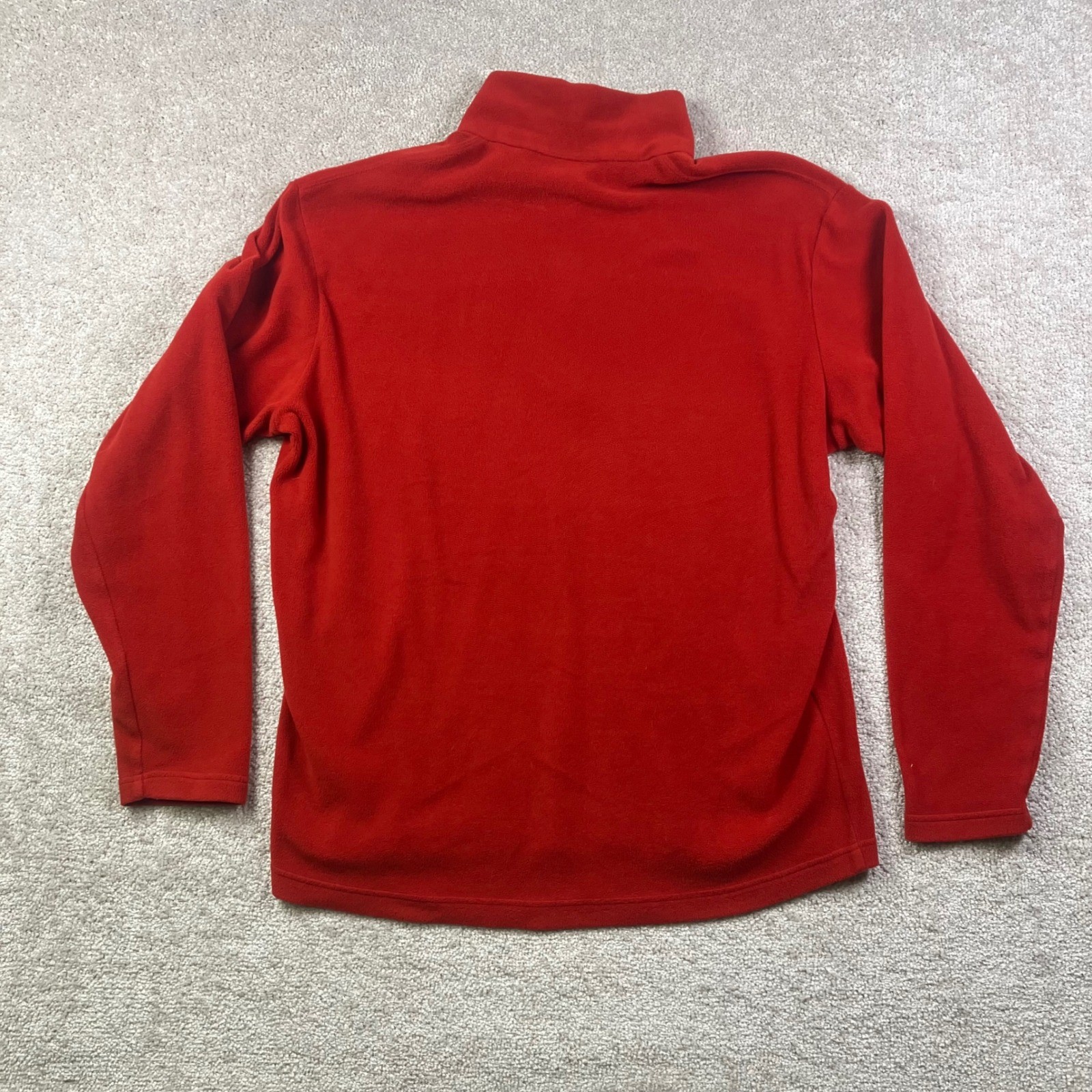 Patagonia Synchilla 1/4 Zip Fleece Pullover Burnt Orange Red Men's Large