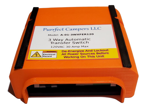 3 Way Automatic RV 30A Transfer Switch