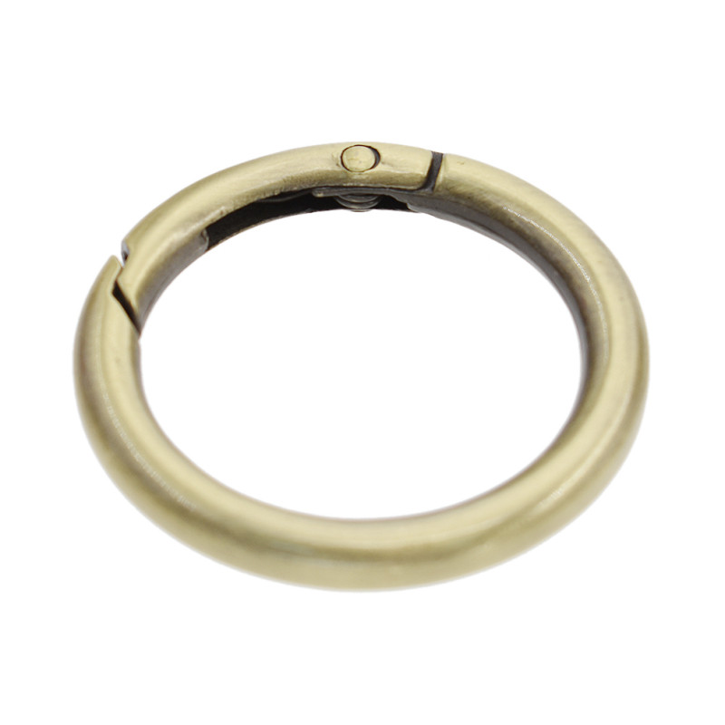 Snap Clip Trigger Spring Gate O Ring Keyring Buckle Bag DIY Decor Accessory 5pcs